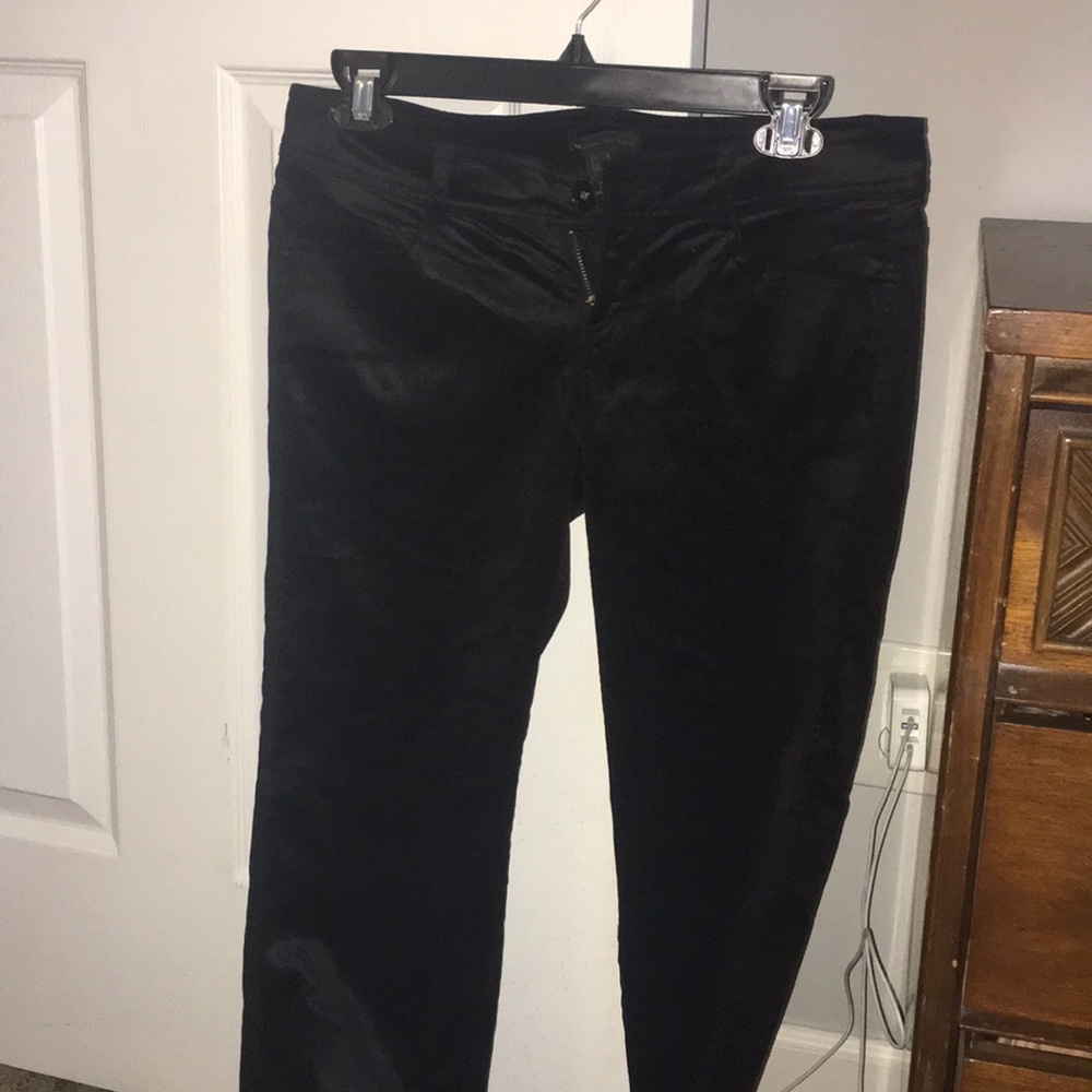 A MANGO  pair of black pants.